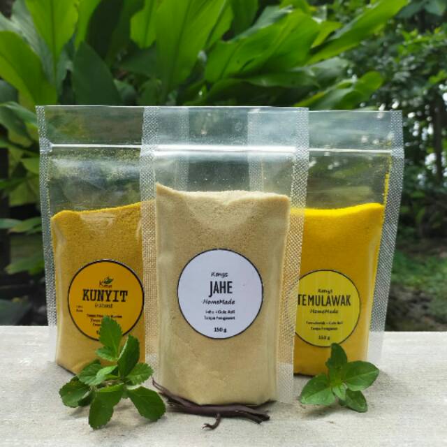 

Kenys Jahe, Kunyit, Temulawak