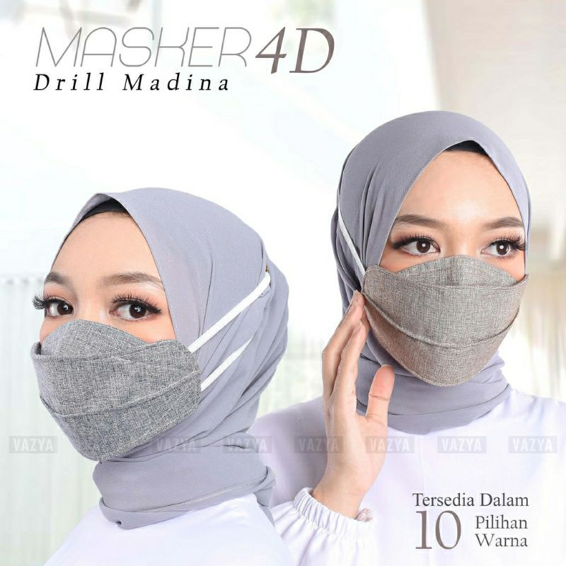 Masker 4D  Drill Madina