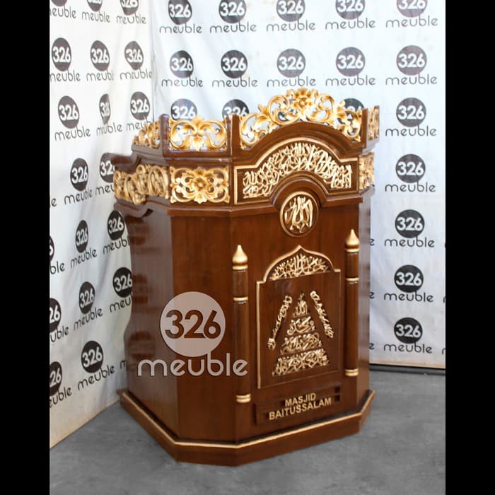 Mimbar Masjid Mebel Jepara Mimbar Jati Furniture Jepara