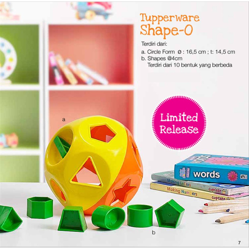 tupperware shape o toy