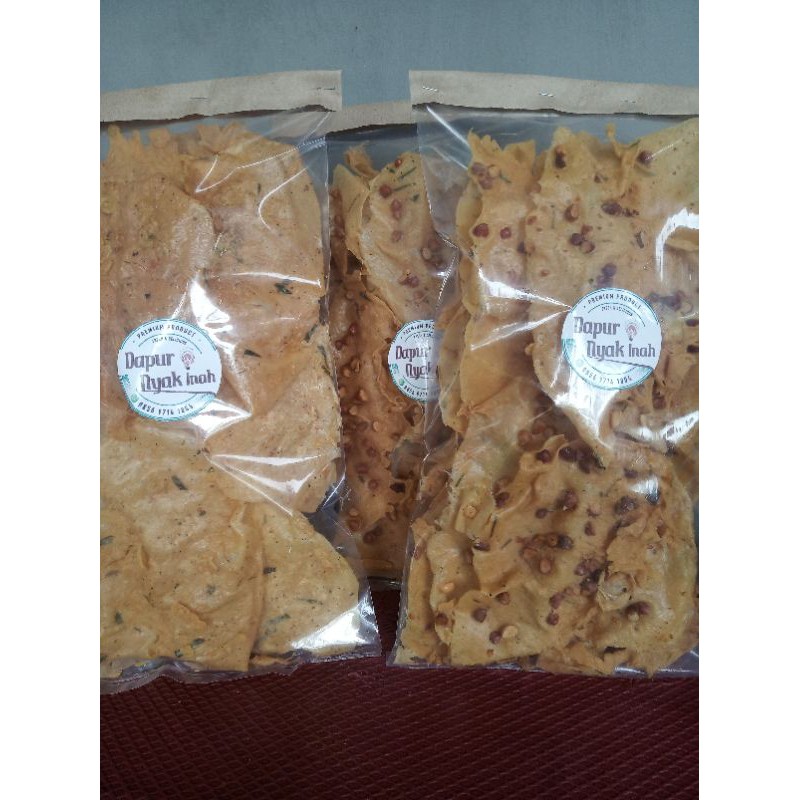 

Peyek Nyak Inah Kacang Tanah(250g)