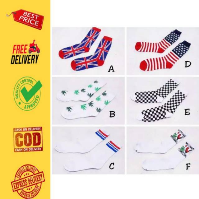  Kaos  kaki  kodachi old  school  promo Shopee Indonesia