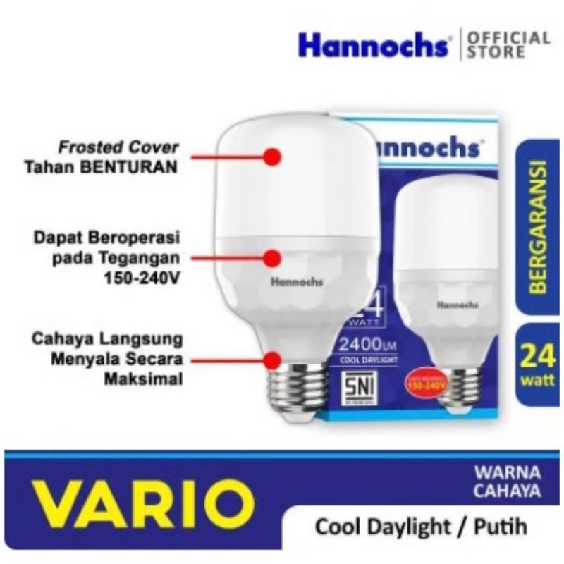 Hannochs Lampu Bohlam LED Vario 22 Watt / Hannochs Led Vario 22W