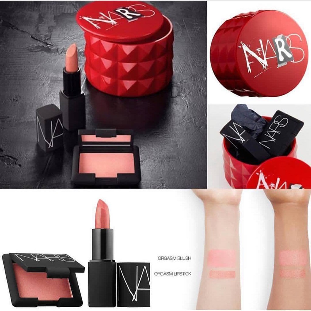 Nars Little Fetishes Orgasm Blush + Lipstick Set