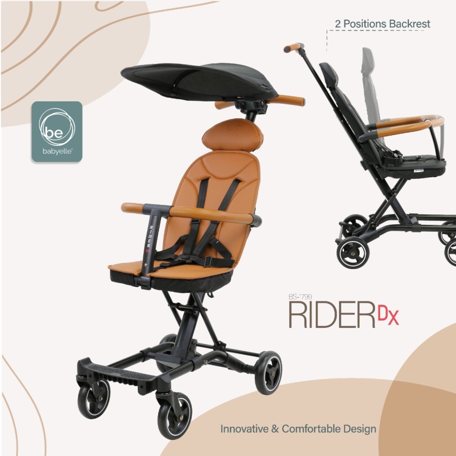 BABYELLE RIDER 1799 c STROLLER BAYI / TRIKE BABY
