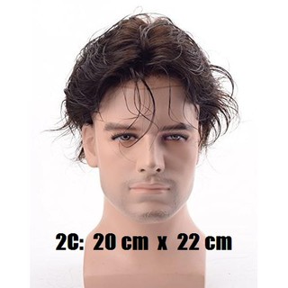 JK20 wig pria rambut palsu lelaki rambut asli 100 human JK20 wig pria rambut palsu lelaki rambut asli 100 human