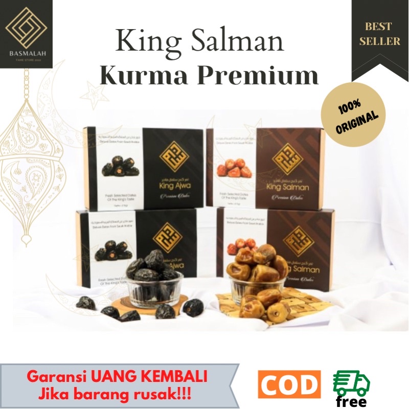 

KURMA KING AJWA - KURMA PREMIUM KING SALMAN 415gr