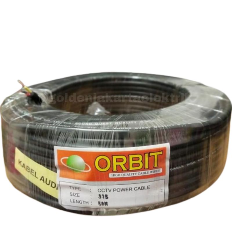 Kabel Listrik serabut 3x1.5 HTM ORBIT Kabel Pompa Satelit