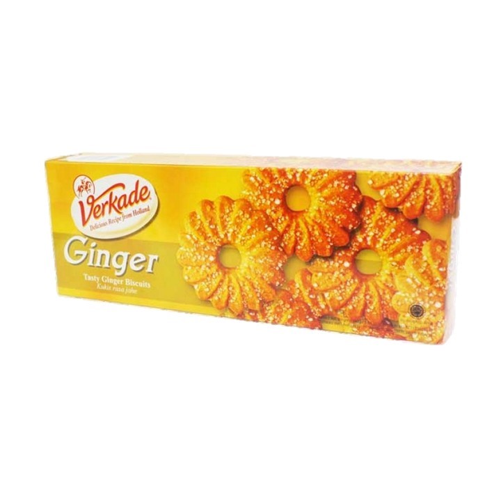 

Verkade cookies ginger 150gr | biskuit