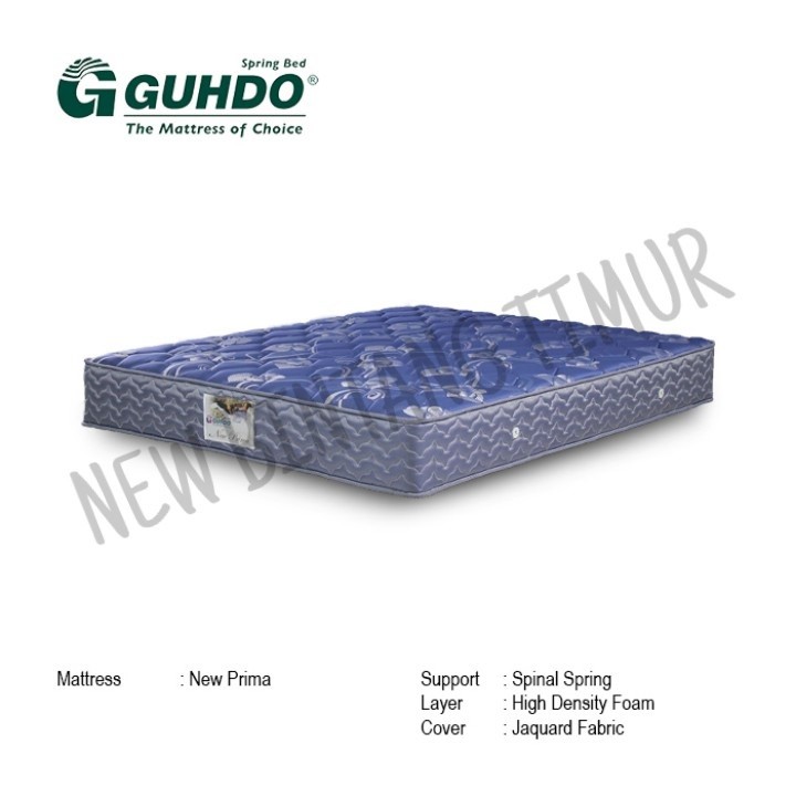 Spring Bed Guhdo New Prima Biru 160 x 200 Mattress Only