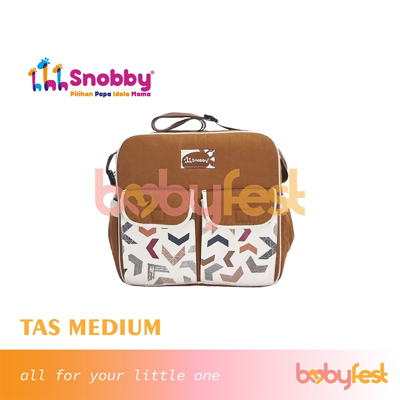 Snobby Tas Bayi Diaper Bag Medium Artsy Series TPT5872