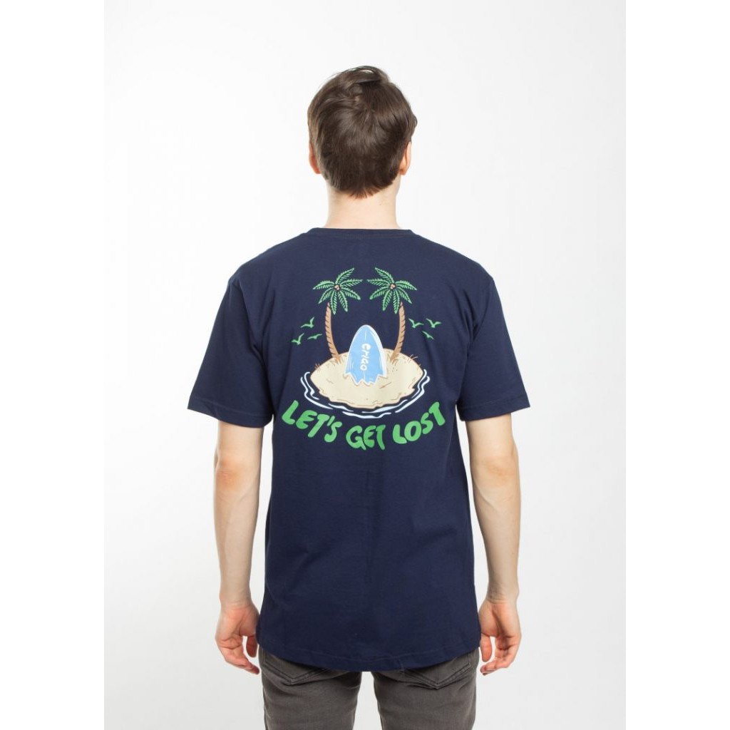 

Erigo T-Shirt Get Lost Navy