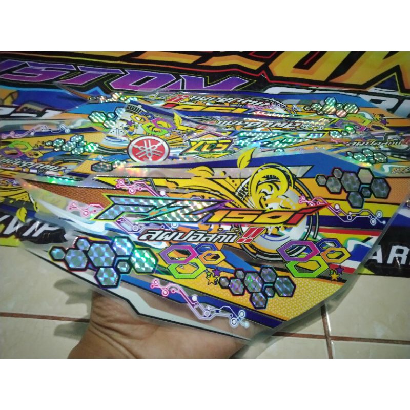 LIST STRIPING TRANSPARAN+HOLOGRAM NEW VIXION ADVANCE FZ 150I