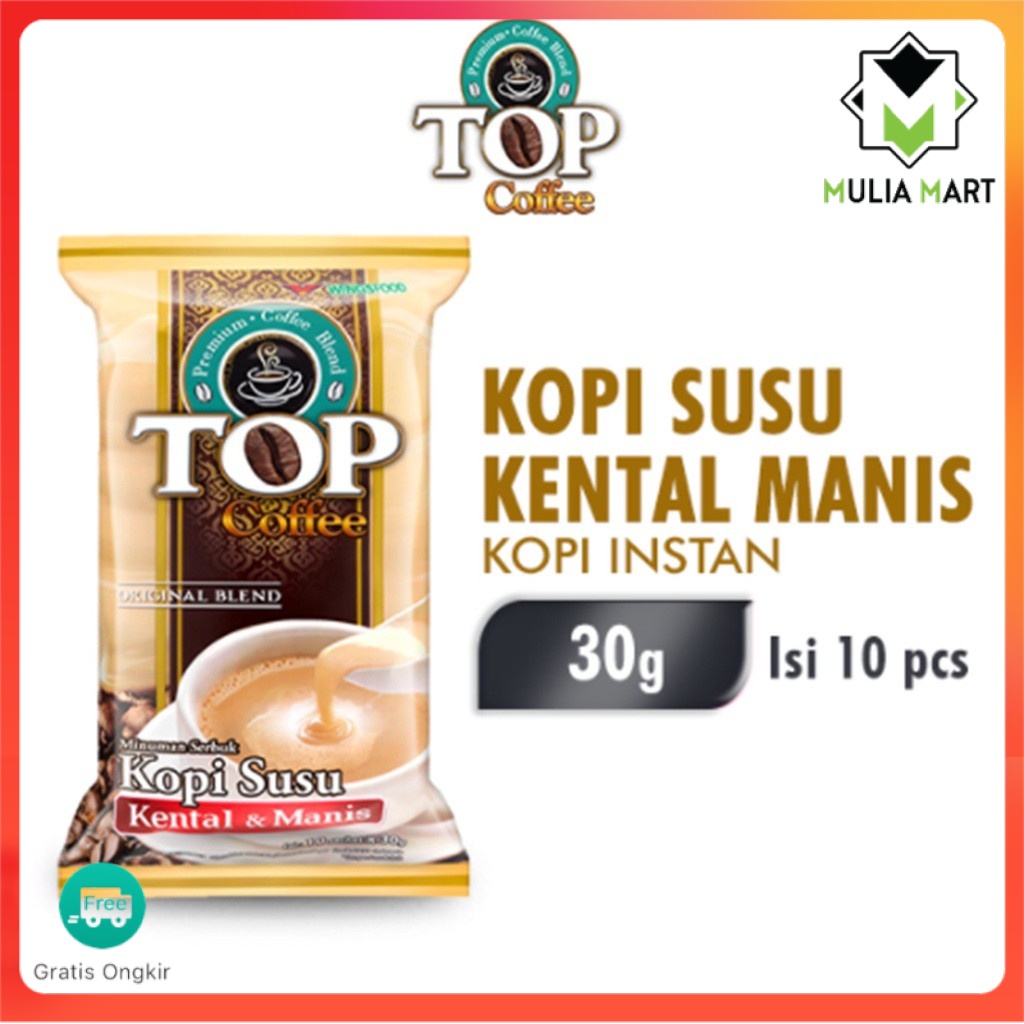 

Kopi Top Susu Kental Manis (3in1) 30gr x 5 /mulia mart