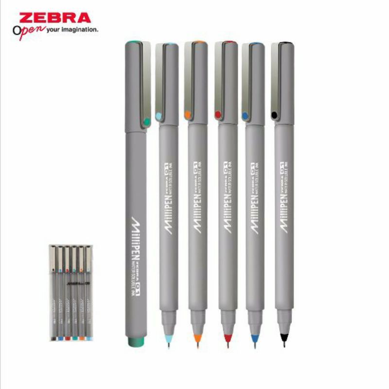 

pulpen gel millipen zebra/ pulpen gel zebra tinta warna-warni/ pulpen gel zebra murah/ pulpen gel