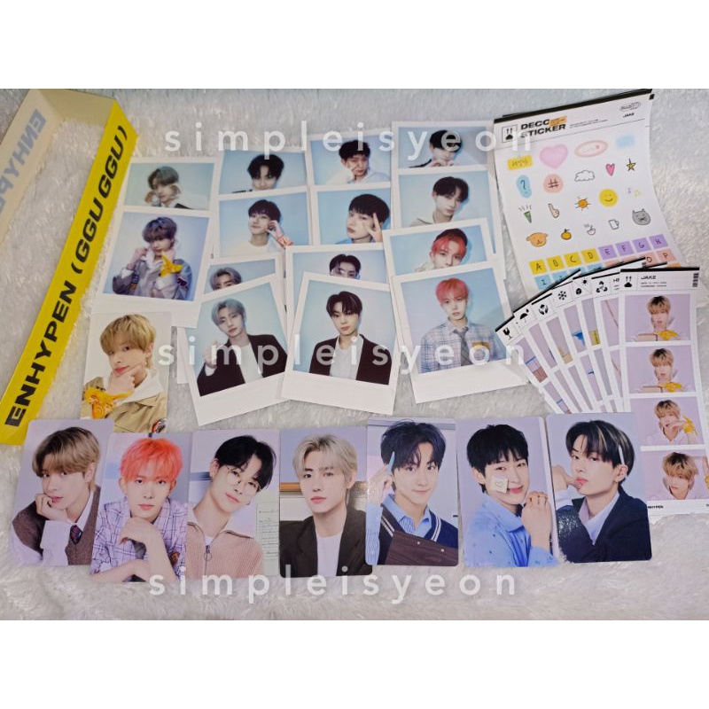 ENHYPEN GGU GGU PACKAGE 2022 GGUGGU - sunghoon jake heeseung