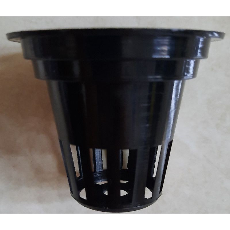 Netpot Hidroponik / Net Pot Multidiameter Aquaponik Hitam Agnis / Pot Mini Tanaman Air