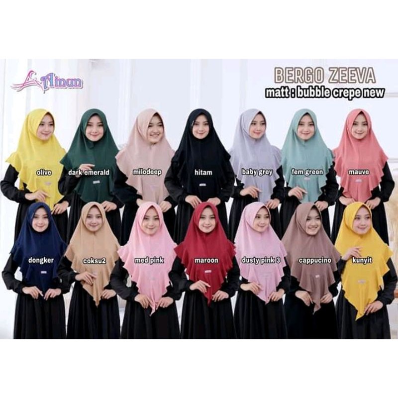 BERGO ZEEVA by Ainun Hijab