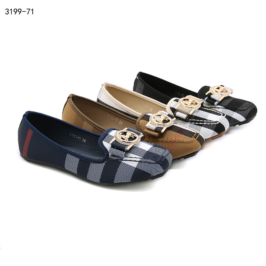 Canvas New Logo Flat Shoes #3199-71