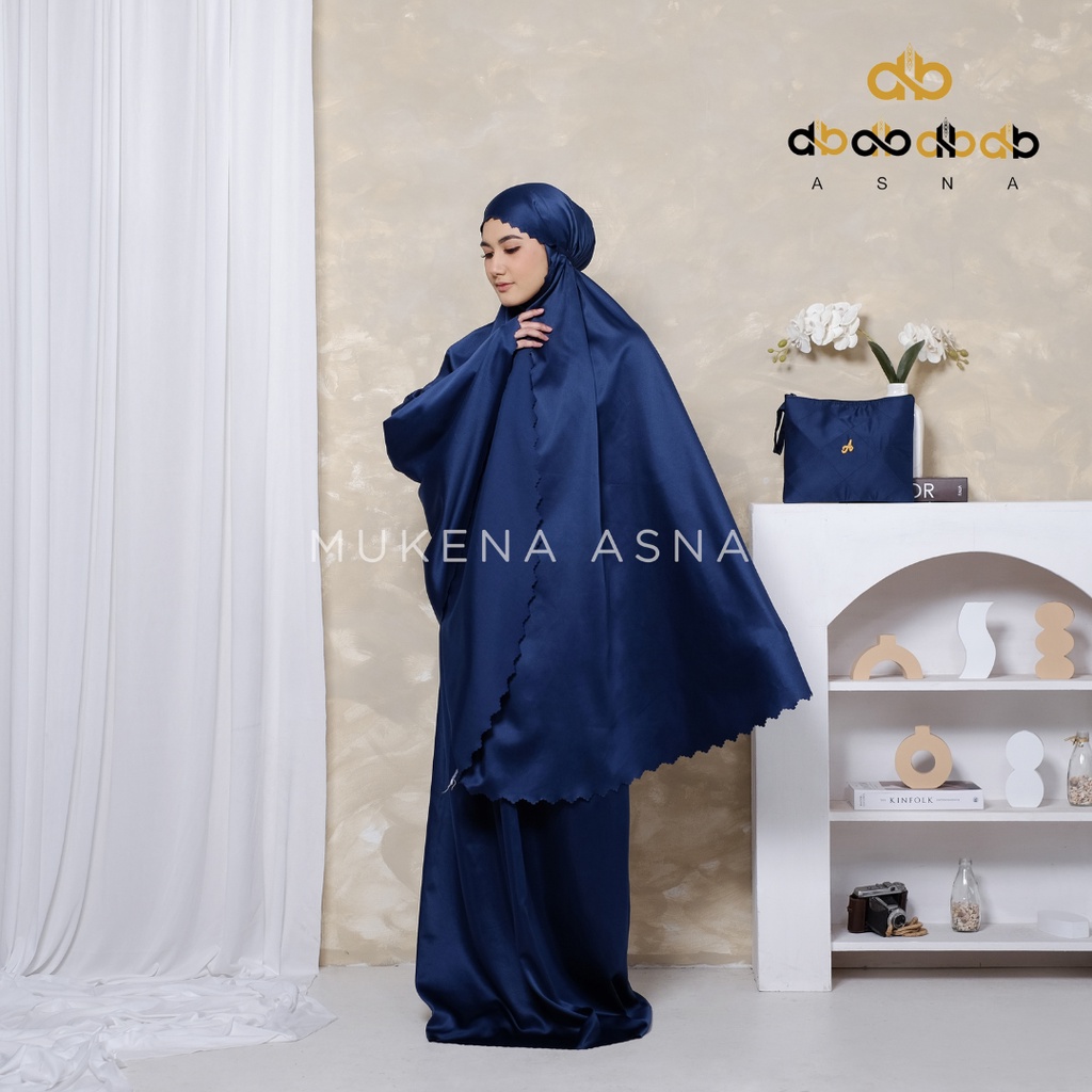 Mukena Dewasa Mewah Daily AsnaCollection٩٩ Laser Cut Premium