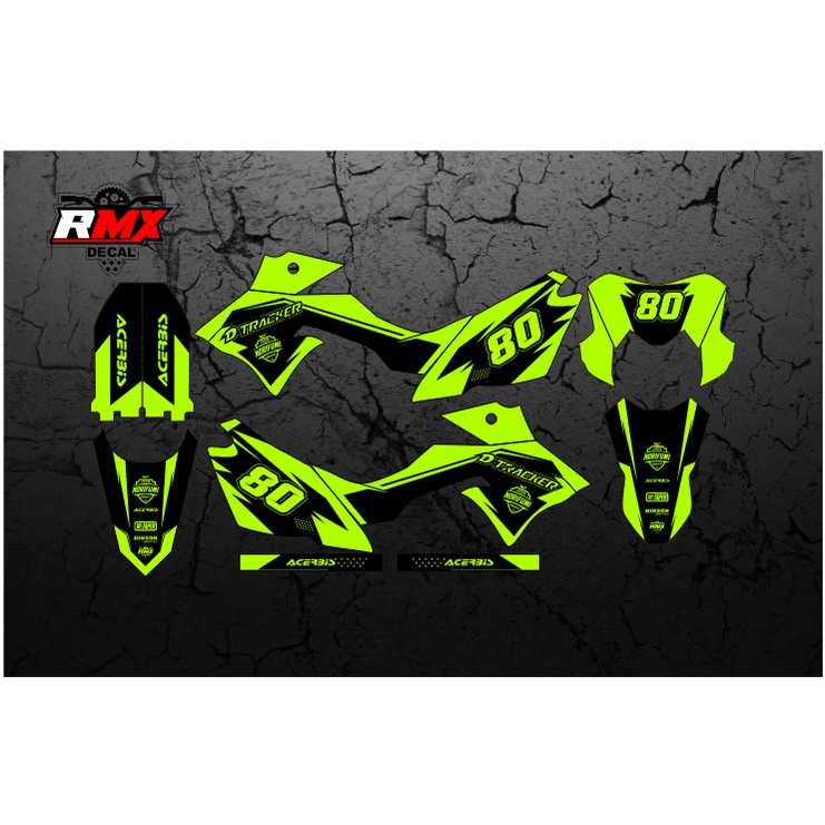 DECAL DTRACKER FULLBODY (008) DEKAL STIKER DTRACKER 150 SE/NEW 2016 2017 2018 2019 2020 2021 2022 HI