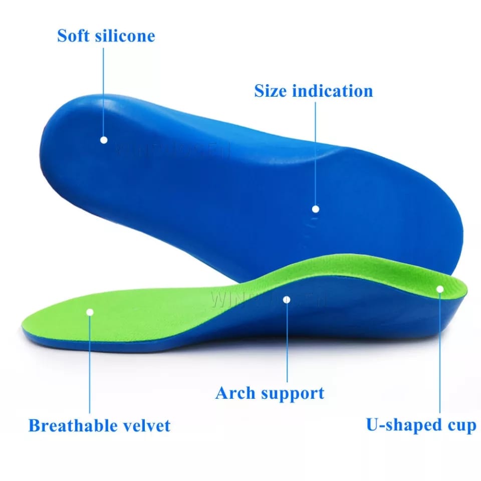 BEST QUALITY INSOLE ARCH SUPPORT ANAK ALAS SEPATU ANAK INSOLE FLAT FOOT ANAK SOL SEPATU ANAK ORTHOTIC