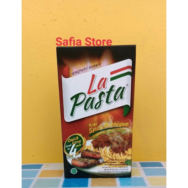 La pasta Spicy Barbeque 57 gr