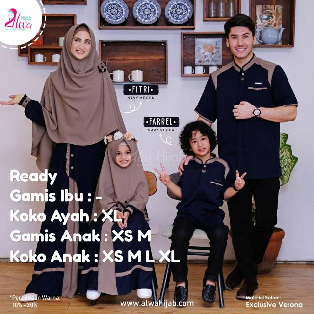 Sarimbit Fitri Farrel Alwa Hijab