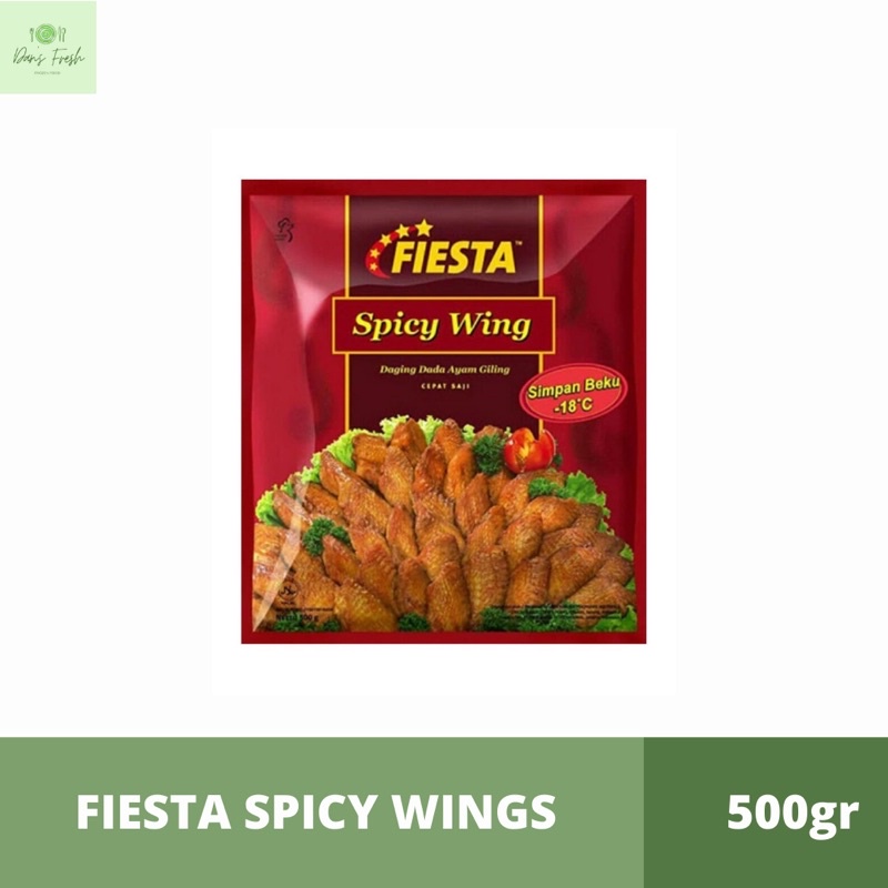 

Fiesta Spicy Wings 500gram