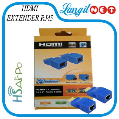 HS AIRPO HDMI EXTENDER 30 METER HS HE30 1.0