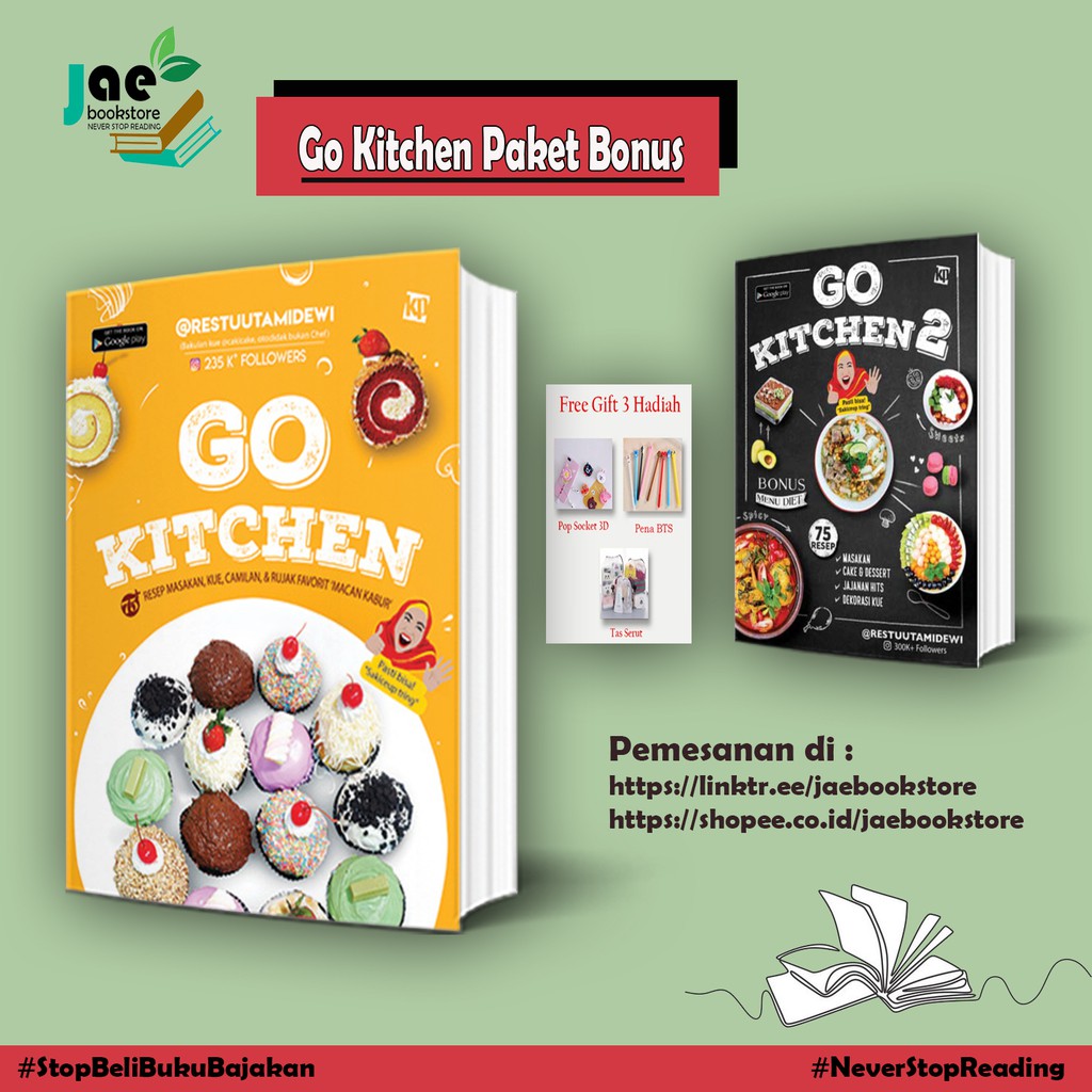 Go Kitchen 1 2 Restu  Utami  Dewi  Kawan pustaka 100 