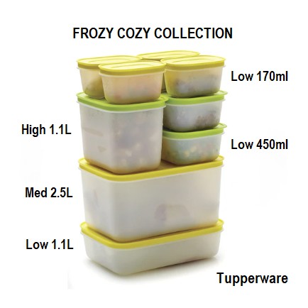 FROZY COZY / freezermate tempat makanan utk di freezer / beku ecer 1pc