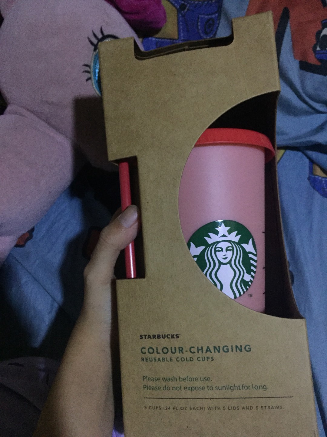 Starbucks Color Changing Reusable Cup