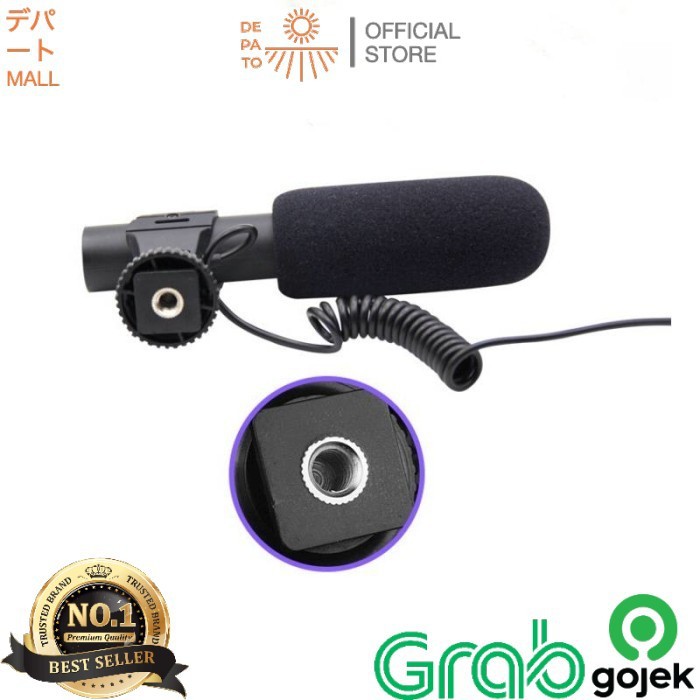 Microphone Camera Sidande Shotgun for DSLR Kamera Condenser MIC 01