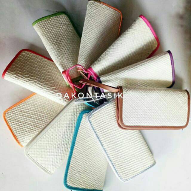 Dompet Android Panjang Anyaman Pandan Khas Tasikmalaya