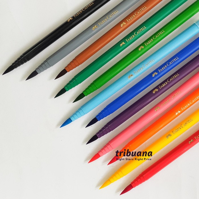 

kaligrafi-perlengkapan- faber castell calligraphy brush pen set 12 ( kuas-kaligrafi-lettering)