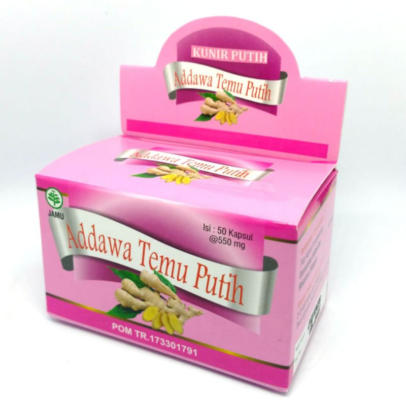 Kapsul kunir putih | Kapsul Kunir Putih | BPOM
