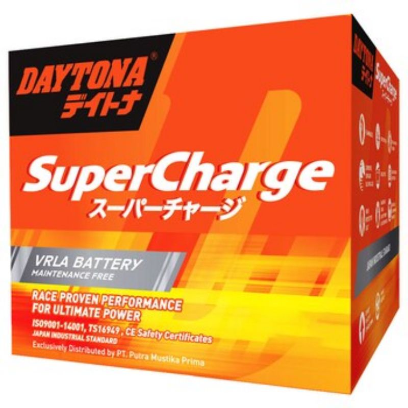 Jual Daytona Max Series (Aki Motor) SuperCharge VRLA Battery | Shopee