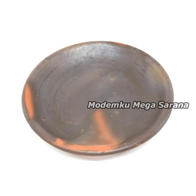 langsung order saja] Cobek Tanah Liat Cowek Cawan Piring Sambal Lalapan Gerabah - 18 cm