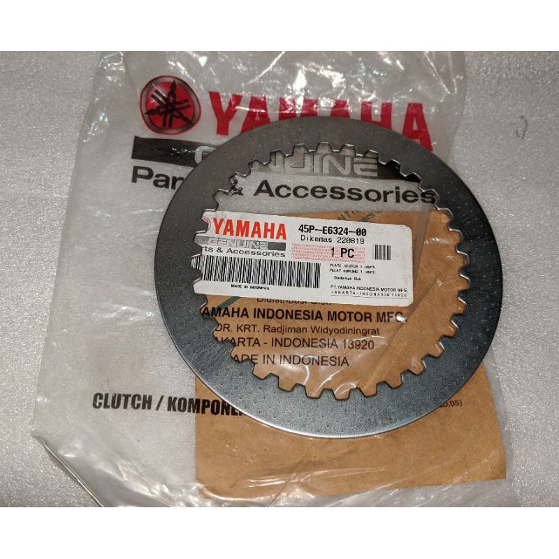 Plat Gesek Besi Kampas Kopling Byson All Type Asli Yamaha 45P-E6324-00