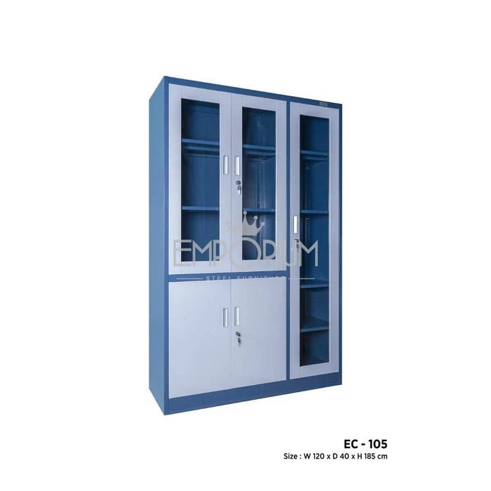 Lemari Arsip Besi 3 Pintu Emporium EC 105