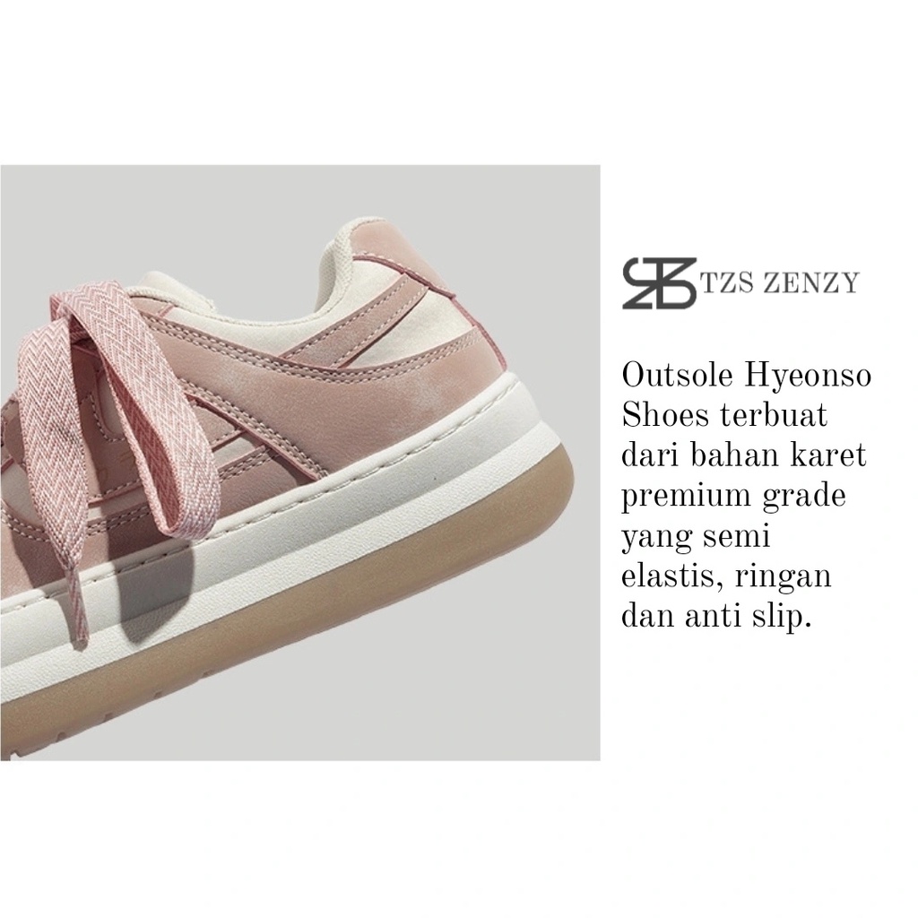 Zenzy Hyeonso Shoes Korea Inspired - Sepatu Modis Comfy-6