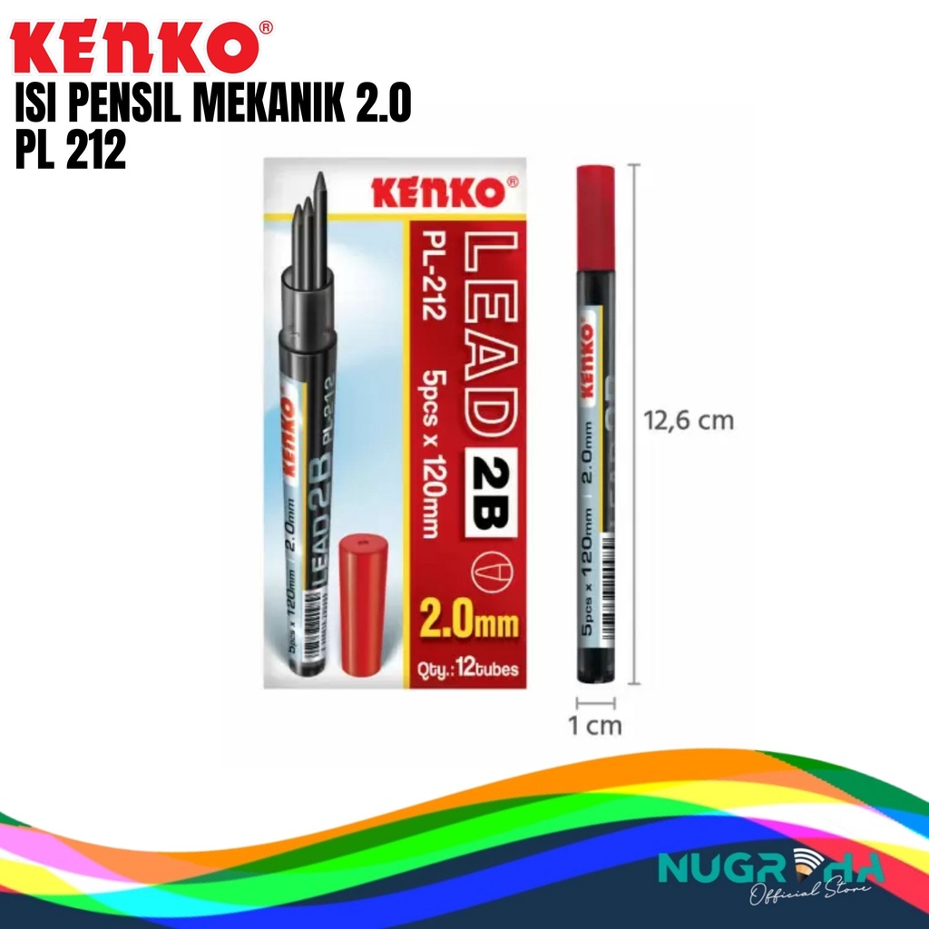 

REFILL ISI PENSIL MEKANIK 2.0 BESAR KENKO PL-212