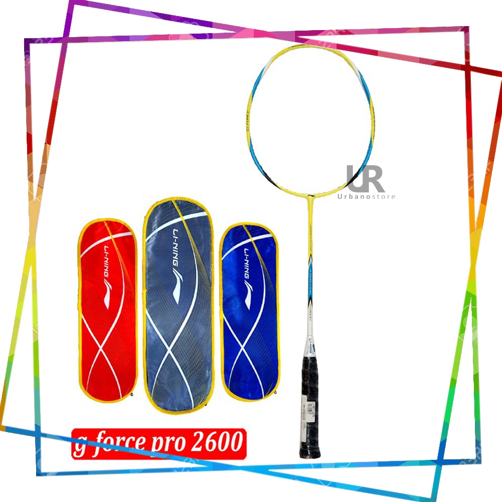 Raket Badminton ORIGINAL LINING G FORCE PRO 2500 + TAS