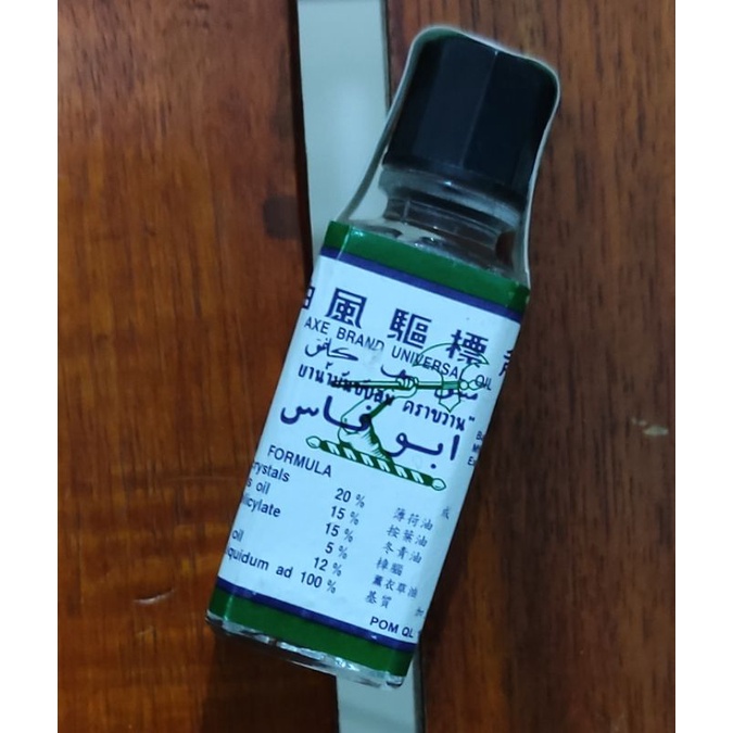 Minyak Angin Cap Kapak 10 ML / Meredakan sakit kepala / Mabuk / Pusing / Mual / Masuk Angin