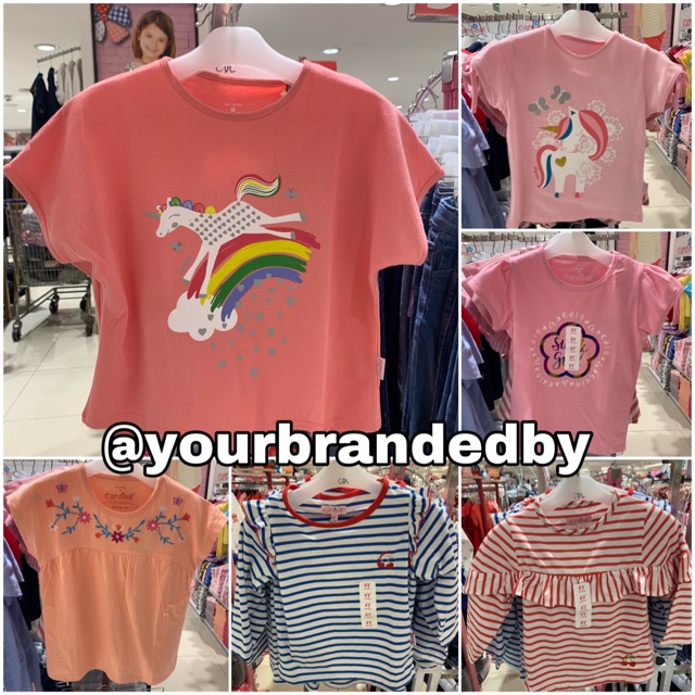 Kaos Anak Perempuan 4 12y Cardinal Kids Shopee Indonesia