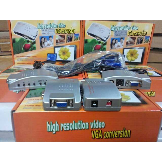 Converter VGA to RCA / PC TO TV