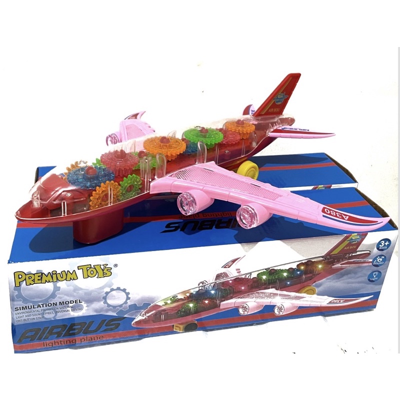 MAINAN PESAWAT TERBANG AIRBUS MINIATUR - PR 17705