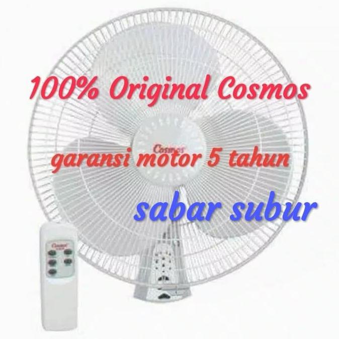 Kipas angin dinding Cosmos + remote 16 WFCR