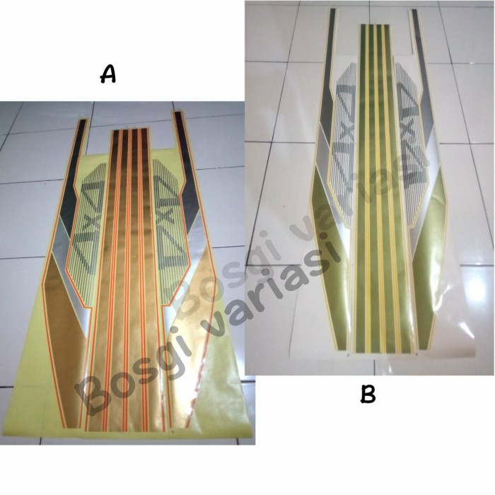 stiker sticker List Body Taft 4x4 GT Rocky hilline